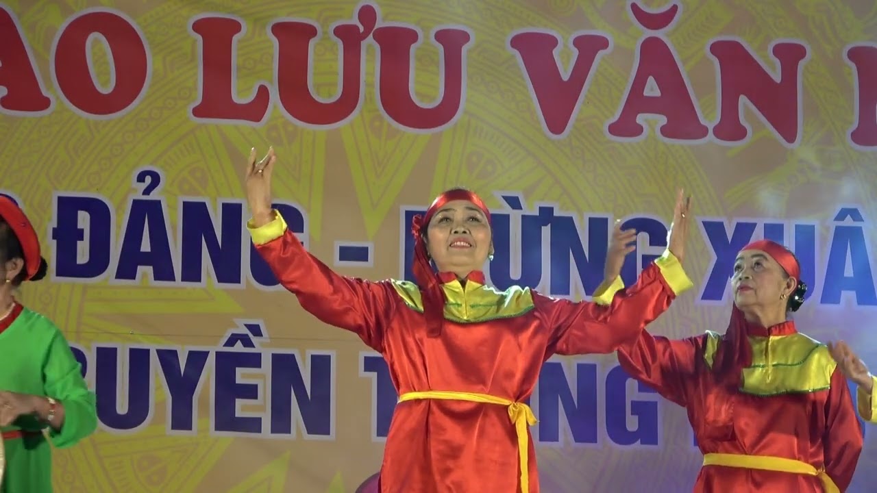 LIÊN KHÚC HÁT ỐNG ĐỐ HỌA - Dân Ca Phú Thọ - Hội Làng Khu Hòa Đình, Phường Võ Cường - Bắc Ninh.