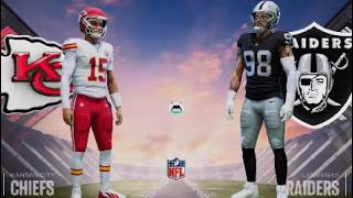 NFL Week 4 Simulation 🏈 Kansas City Chiefs vs. Las Vegas Raiders | Madden NFL 27