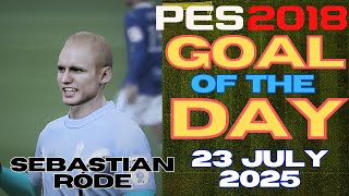 Goal of the Day | Wednesday 23rd July 2025 | Sebastian Rode