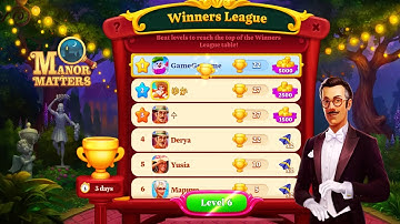 Manor Matters Winners League 1 - 9 after level 9426 HD Gameplay 3 match puzzle Android | GameGo Game