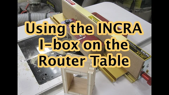 INCRA iBox on the Router Table