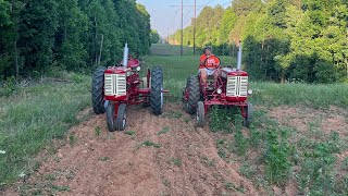 IH farmall 230 and 130 planting truckers favorite corn