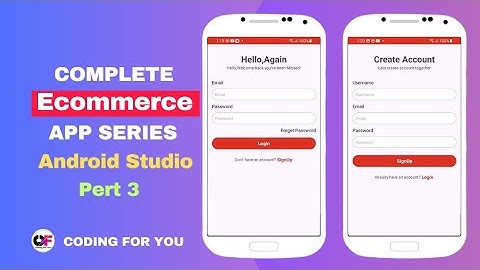 Android Login and Signup With PHP MySQL 2024 | Connect Android with MySQL Part 3