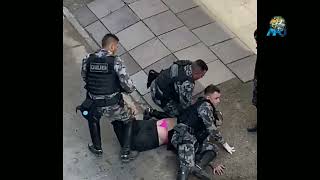 Homem De Calcinha Dá Trabalho Pra Polícia