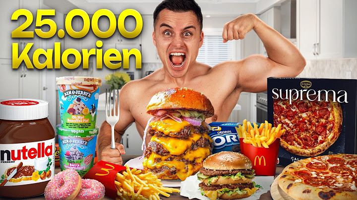 25.000 KALORIEN IN 24 STUNDEN CHALLENGE 🍔🍕