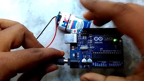 How to Make a safe power supply for arduino with 9 volt battery