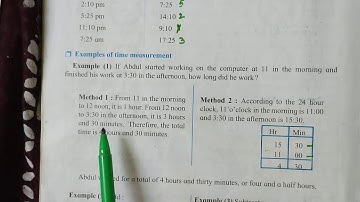 Measuring Time. #std 5