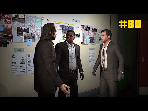 GTA 5 Mission 80 The Big Score Obvious Approach 4K 60fps 