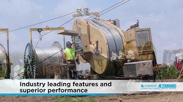 Stringing Equipment Solutions from Condux Tesmec