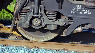 Suara Lokomotif CC 205 Dari Dekat, Jarang Terjadi.