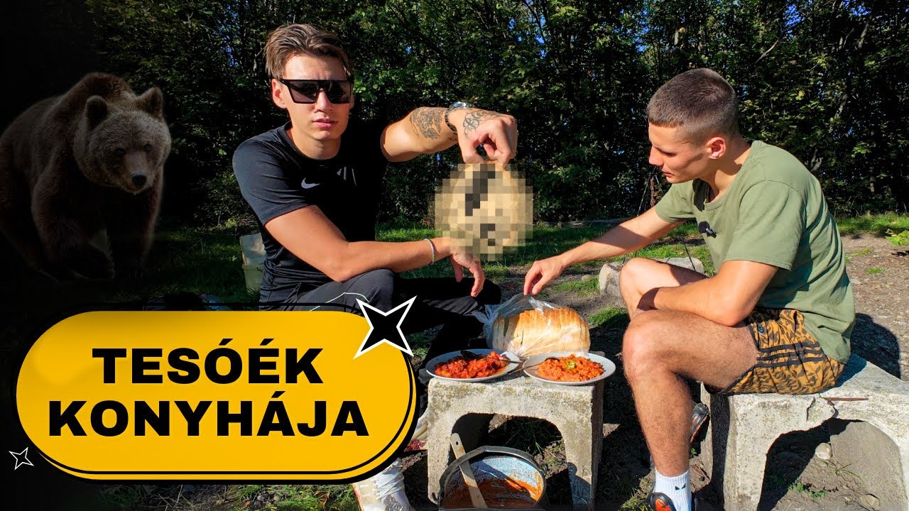 BOGRÁCSOS LECSÓ AZ ERDŐBEN | TESÓÉK KONYHÁJA 👨‍🍳