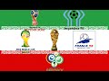 All Important Moments For The Iranian National Team|1977 to 2017|World Cup Games And Qualifications