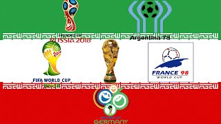 All Important Moments For The Iranian National Team1977 To 2017World Cup Games And Qualifications