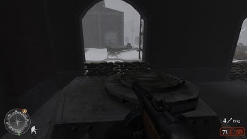 COD2 - What happens if you stay at the top of the tank before moving