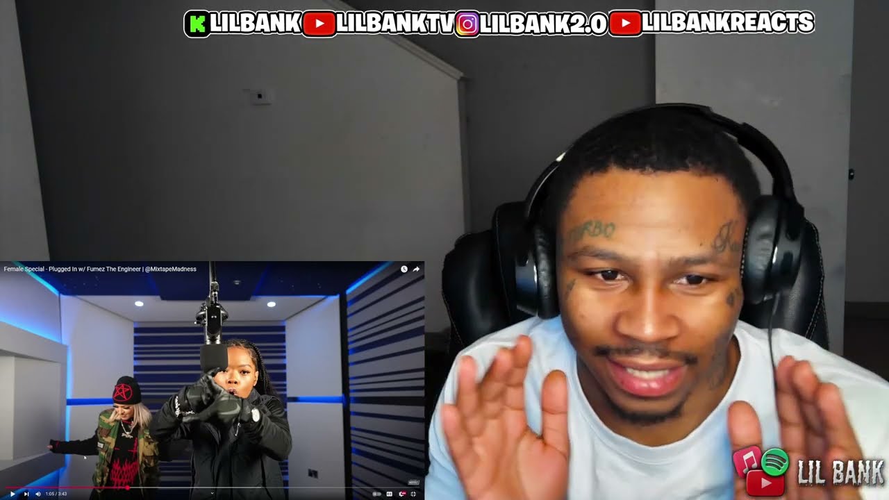 American From NY Reacts To UK DRILL | Female Special - Plugged In w/ Fumez The Engineer | (REACTION)
