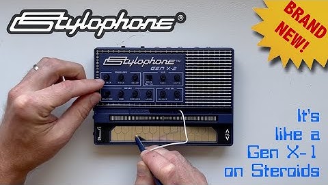 I just received my Stylophone Gen X-2!