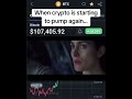 Don't do this to me again crypto... #crypto #cryptocurrency #cryptomemes #bitcoin