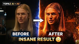 "Topaz AI Video Enhance + After Effects Color Grading Tutorial"