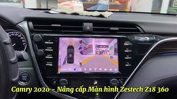Toyota Camry 2020 nâng cấp Màn hình Zestech Z18 360 tại Nội thất ô tô Tocar Hải Dương