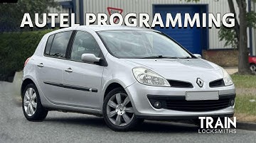 RENAULT CLIO 2008 REMOTE KEY PROGRAMMING USING AUTEL | STEP-BY-STEP GUIDE
