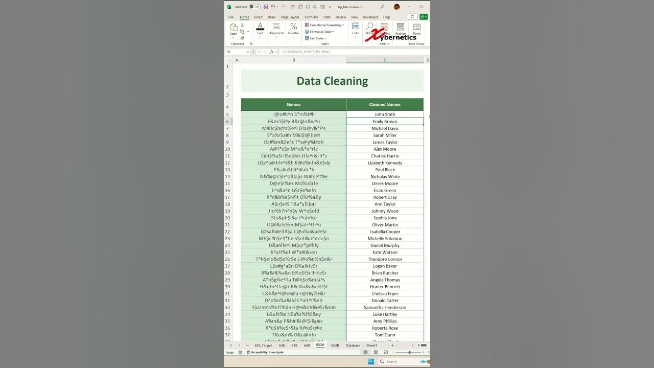 Data Cleaning in Excel - Excel Tips and Tricks - YouTube