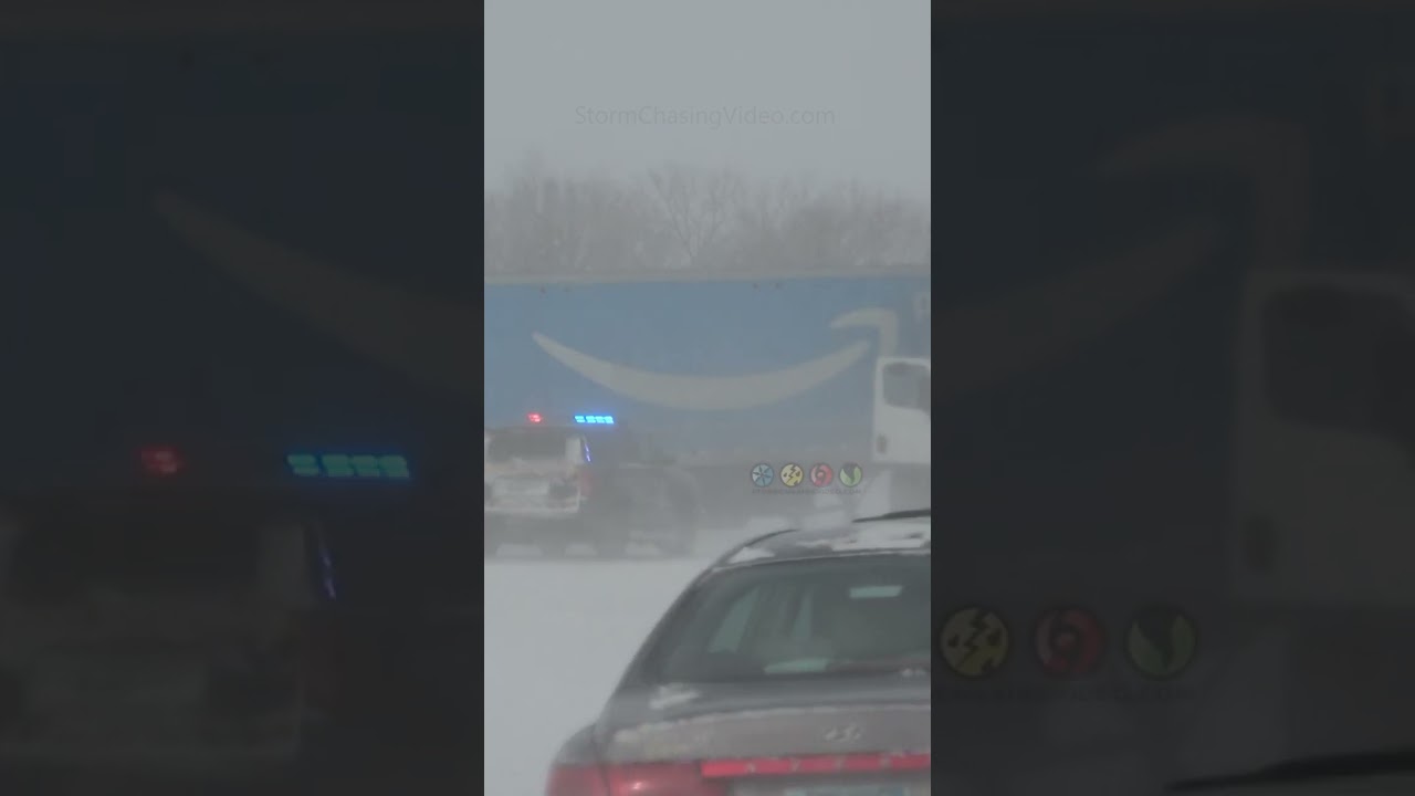 Blizzard blasted through North Dakota yesterday