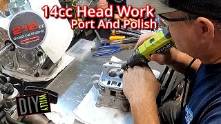 14cc Head Port And Polish Plus Valve Train Geometry