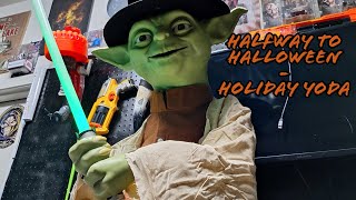 Halfway to Halloween - Holiday Yoda