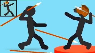 Stick Spearman Android Gameplay HD (by Stickman Indie) screenshot 3