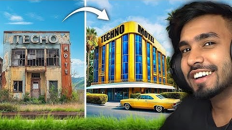 I FULLY TRANSFORMED MY MOTEL | MOTEL MANAGER GAMEPLAY #7#motel #technogamerz