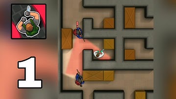 Hunter Assassin Gameplay Walkthrough || Level 1-20 || Part 1 || {Android}