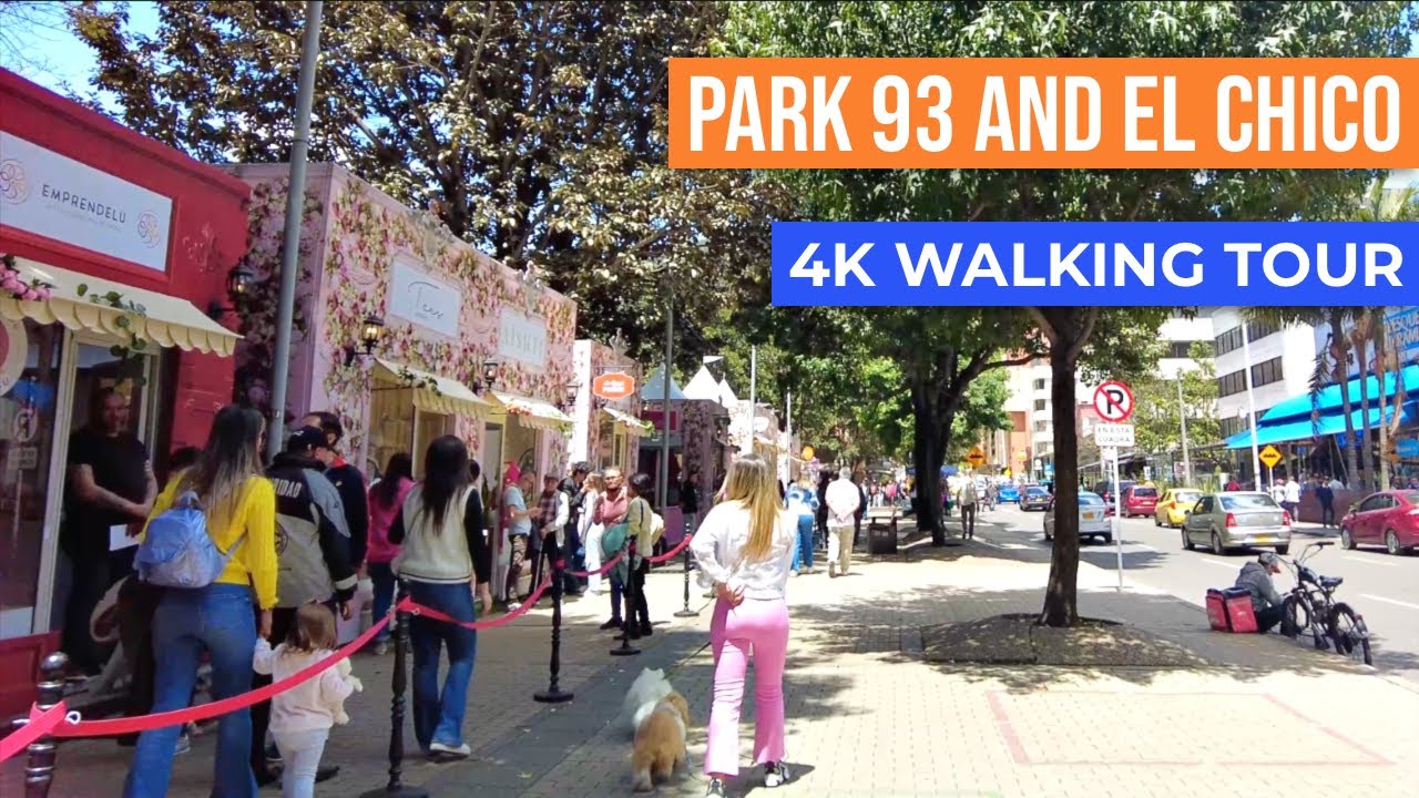 Bogota: Park 93 and el Chico! Walk with me in Colombia! - YouTube
