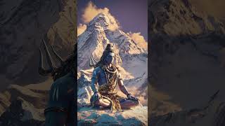 In the silence of the eternal Himalayas, Shiva sits unmoved- calm amidst chaos, still amidst storms.