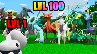Um Pokémon LVL 1 Pode Derrotar 6 Lendários LVL100?