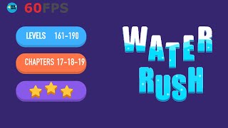 Water Rush: Level 161 To 190 - 3 Stars , iOS Walkthrough screenshot 1