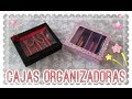 CAJAS ORGANIZADORAS DE CARTÓN PARA TUS BROCHAS Y/Ó ACCESORIOS