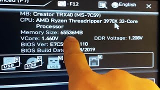 3970x Threadripper Build - RAM Problem - Update