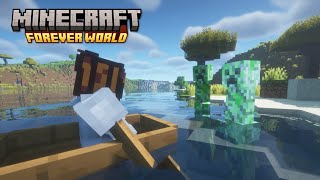 Can I Survive The Endless Minecraft Seas? Minecraft Forever World Ep. 2