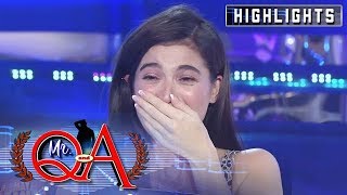 Anne laughs hard after she mistranslated the word bee | It's Showtime Mr. Q and A