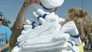 Hotel Workers Compete in Housekeeping Olympics screenshot 1