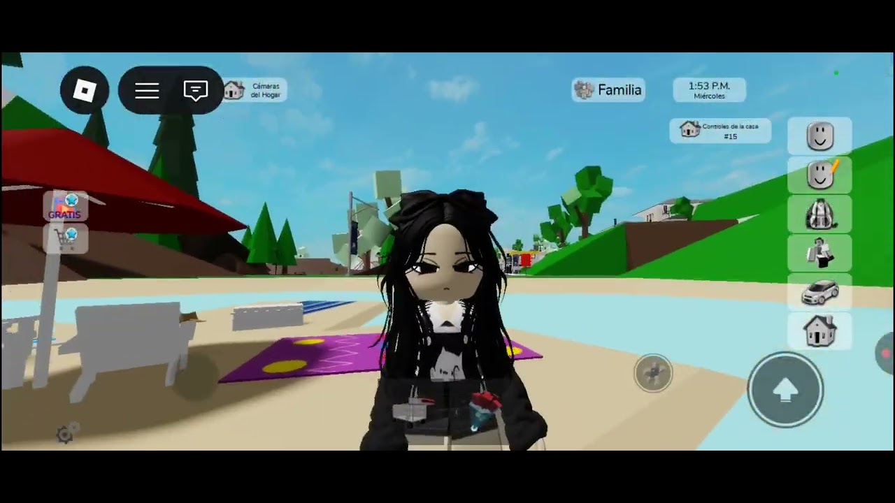 Mi primer vídeo en Roblox
