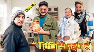 Whats in my Father’s Office LUNCHBOX 😳 Alka Suyash Aswal