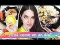 ¿Qué como en un día? 🍲 Platos de ORIGEN VEGETAL | VLOG