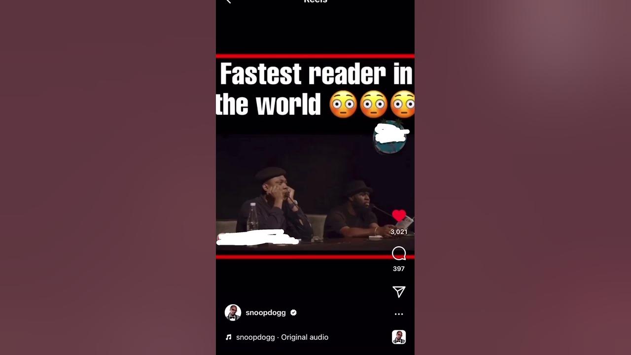 Fastest Reader In The World Fake Fastest reader in the world 😳😳😳 - YouTube