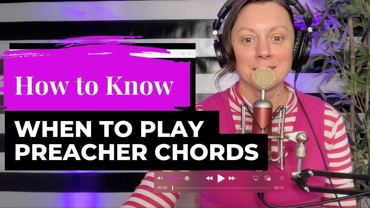 My Secrets for Playing Behind the Preacher - YouTube