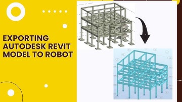 How to export Revit Structure model to Robot Structural analysis