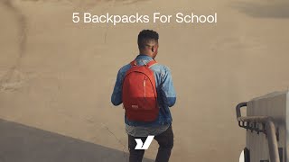 5 Stylish & Functional Backpacks For School & University - Bellroy, Boundary, Aer, Moment, & More