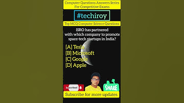 Computer Questions Answers Series for Competitive Exams | Computer Science MCQ and G.K | ISRO Quiz |