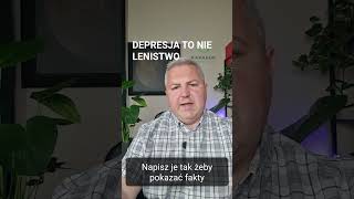 DEPRESJA TO NIE LENISTWO #zus #renta #kaparuk #odwołaniezus #lekarzorzecznik