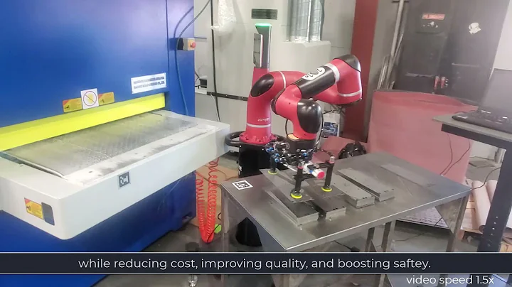 Sawyer Collaborative Robot Does the Boring Work!